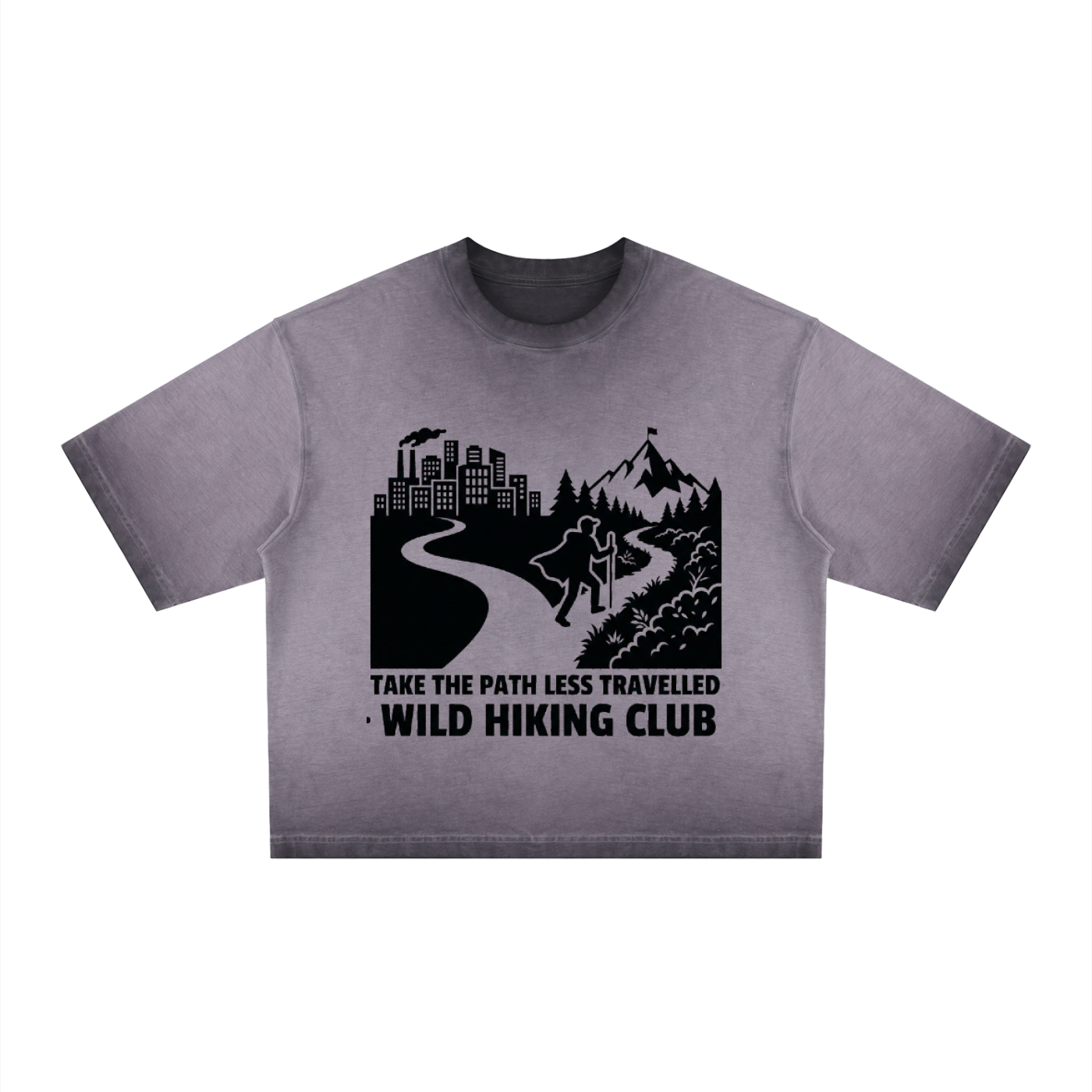 Wild Summit Boxy Tee | Wild Hiking Club