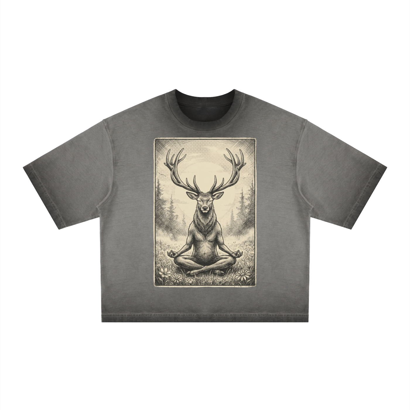 Nature Spirit Boxy Tee | Wild Hiking Club