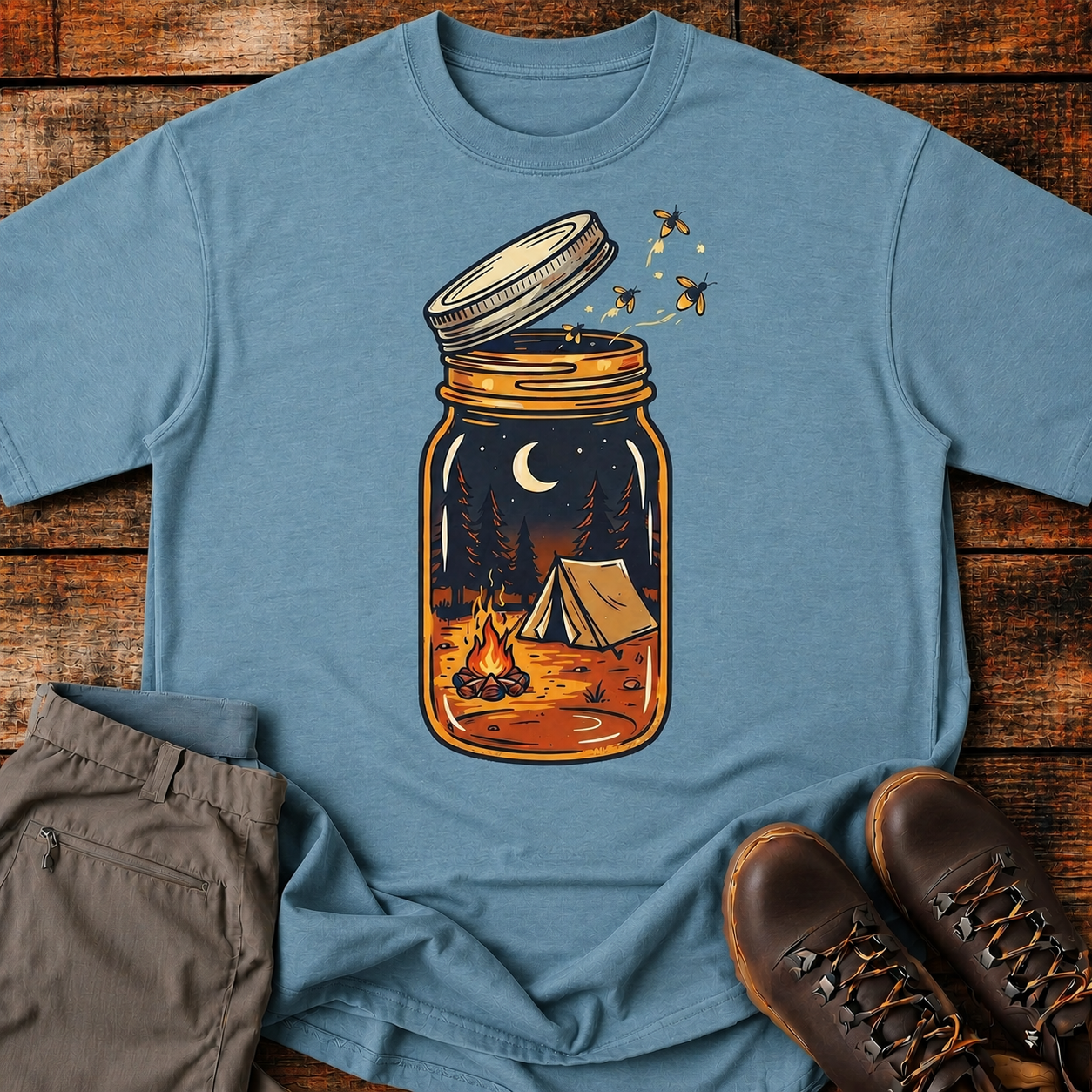 Wilderness Wanderer Boxy Tee | Wild Hiking Club