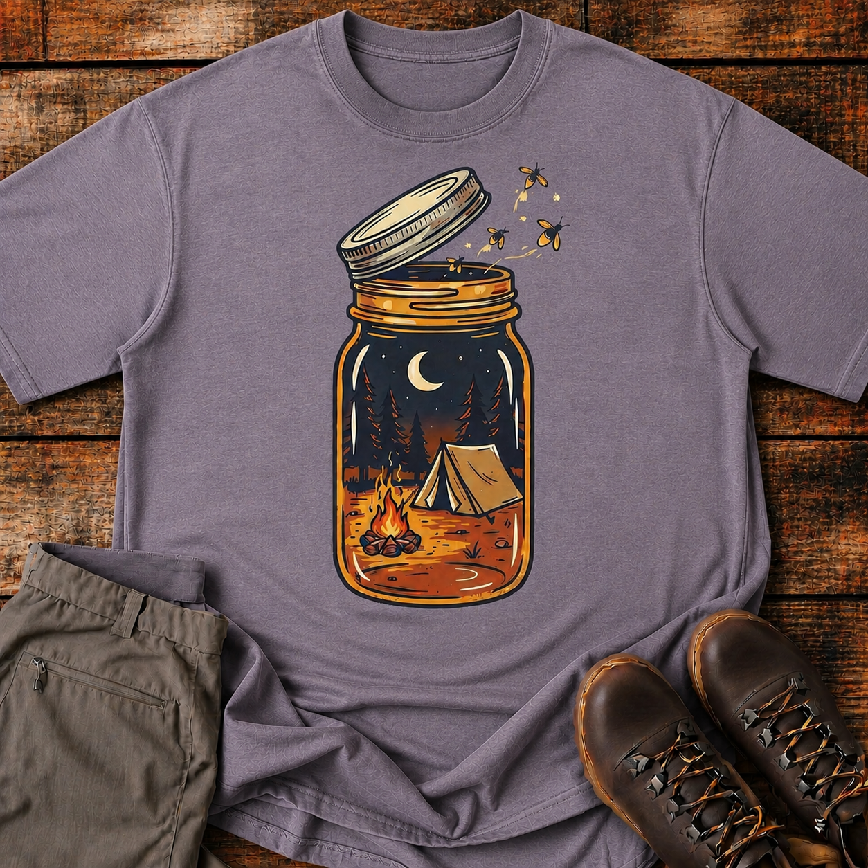 Wilderness Wanderer Boxy Tee | Wild Hiking Club