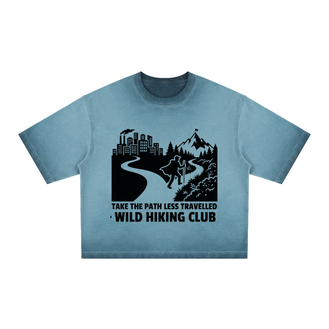Wild Summit Boxy Tee | Wild Hiking Club