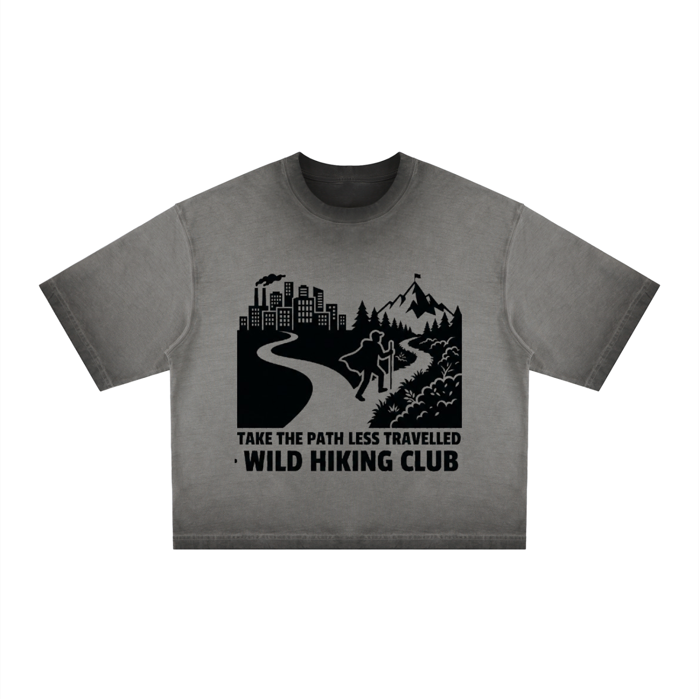 Wild Summit Boxy Tee | Wild Hiking Club