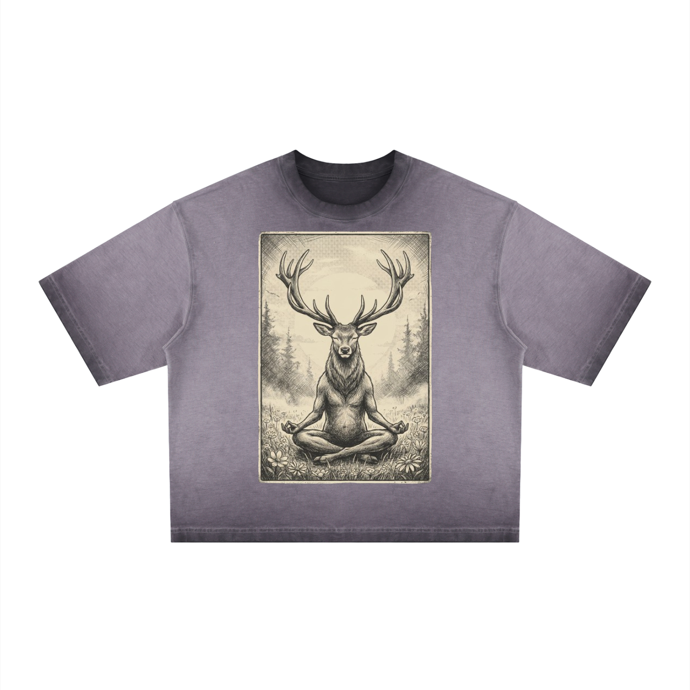 Nature Spirit Boxy Tee | Wild Hiking Club