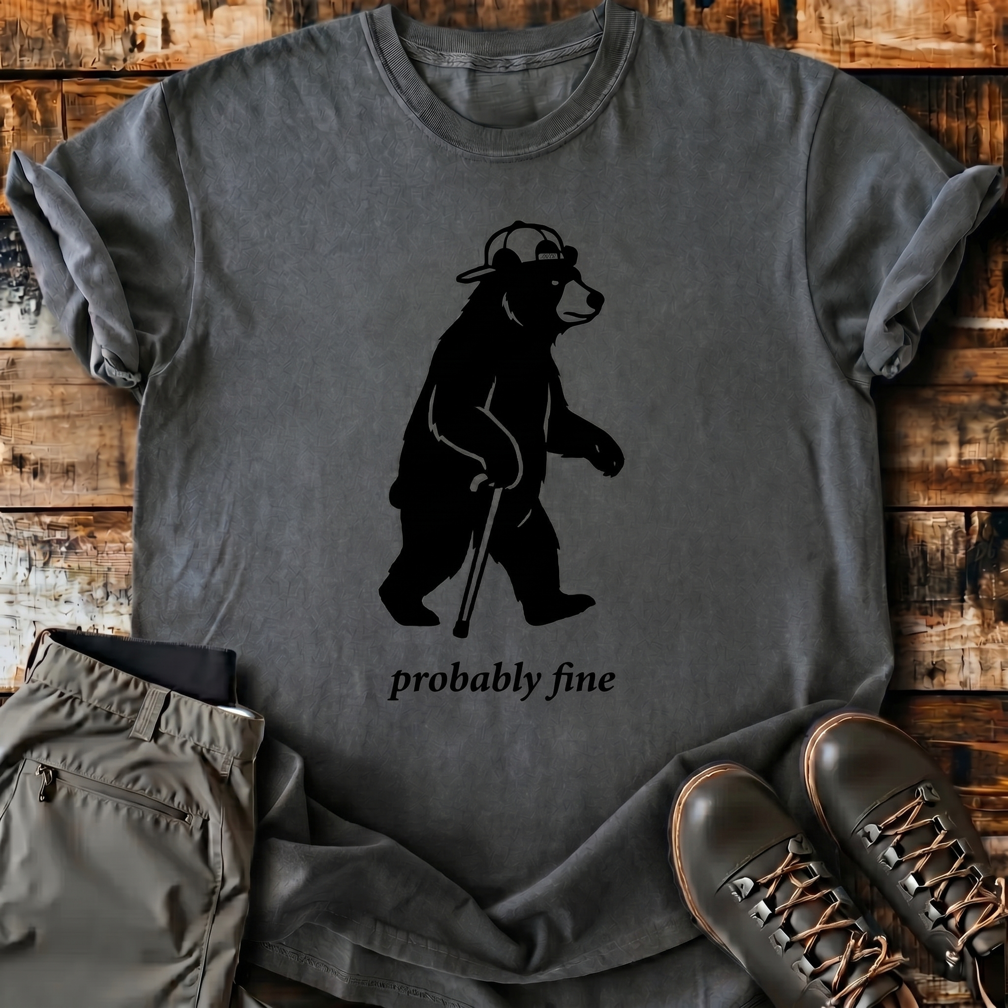 Drop Shoulder Hiking Tee | Wild Hiking Club