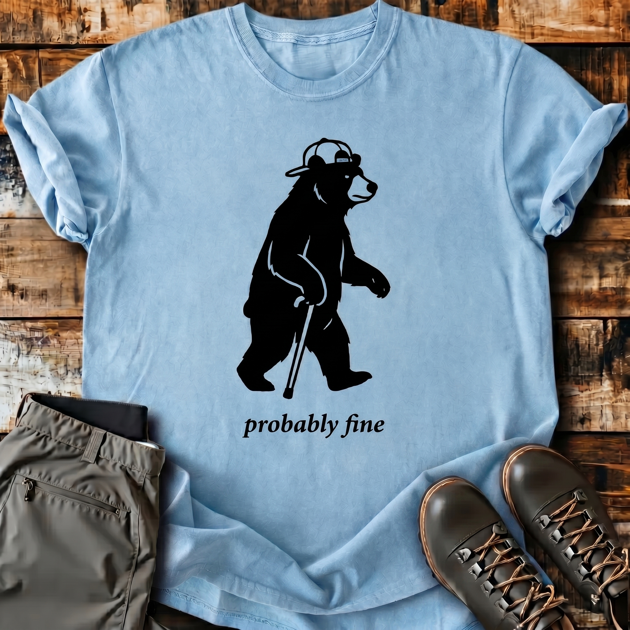 Drop Shoulder Hiking Tee | Wild Hiking Club