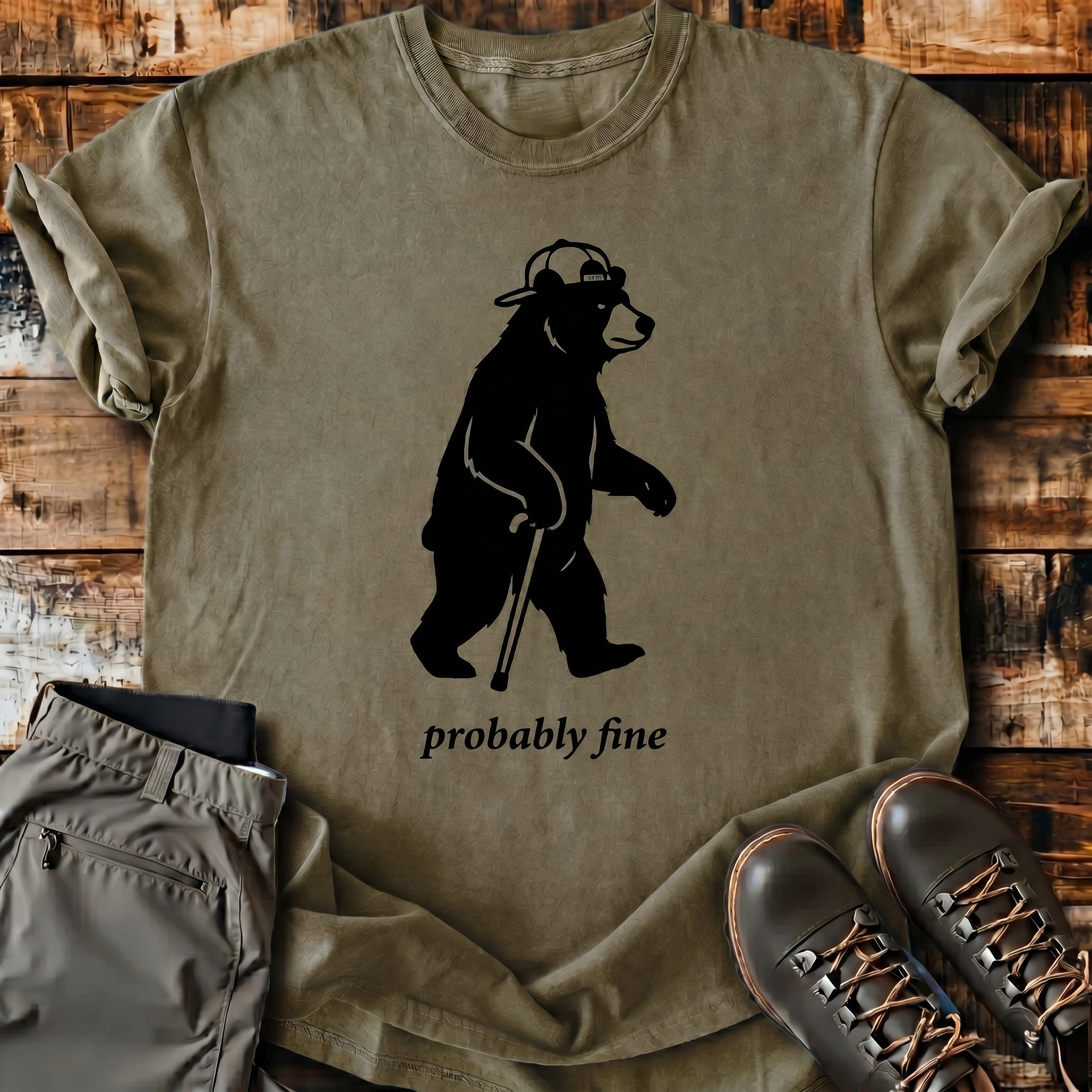 Drop Shoulder Hiking Tee | Wild Hiking Club