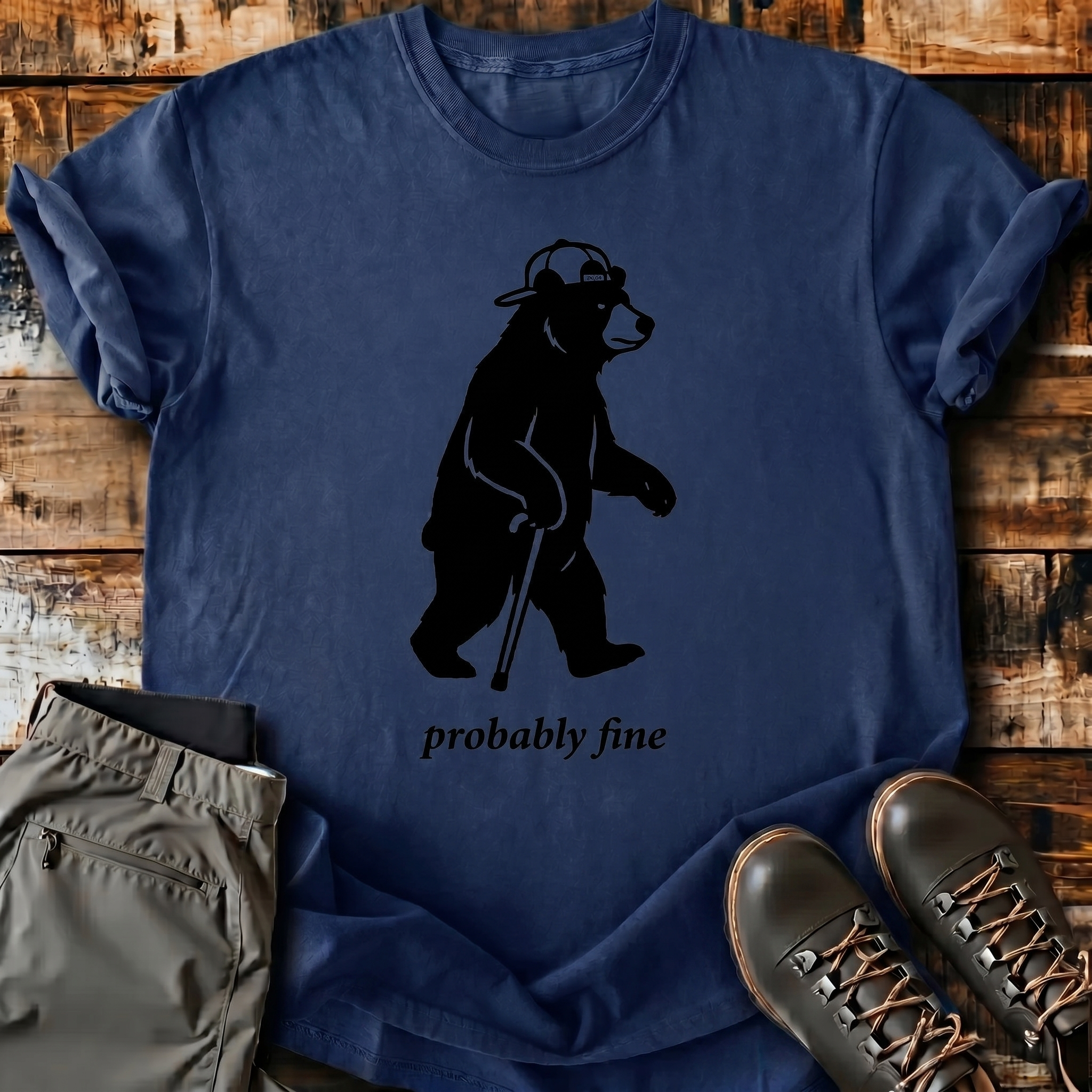 Drop Shoulder Hiking Tee | Wild Hiking Club
