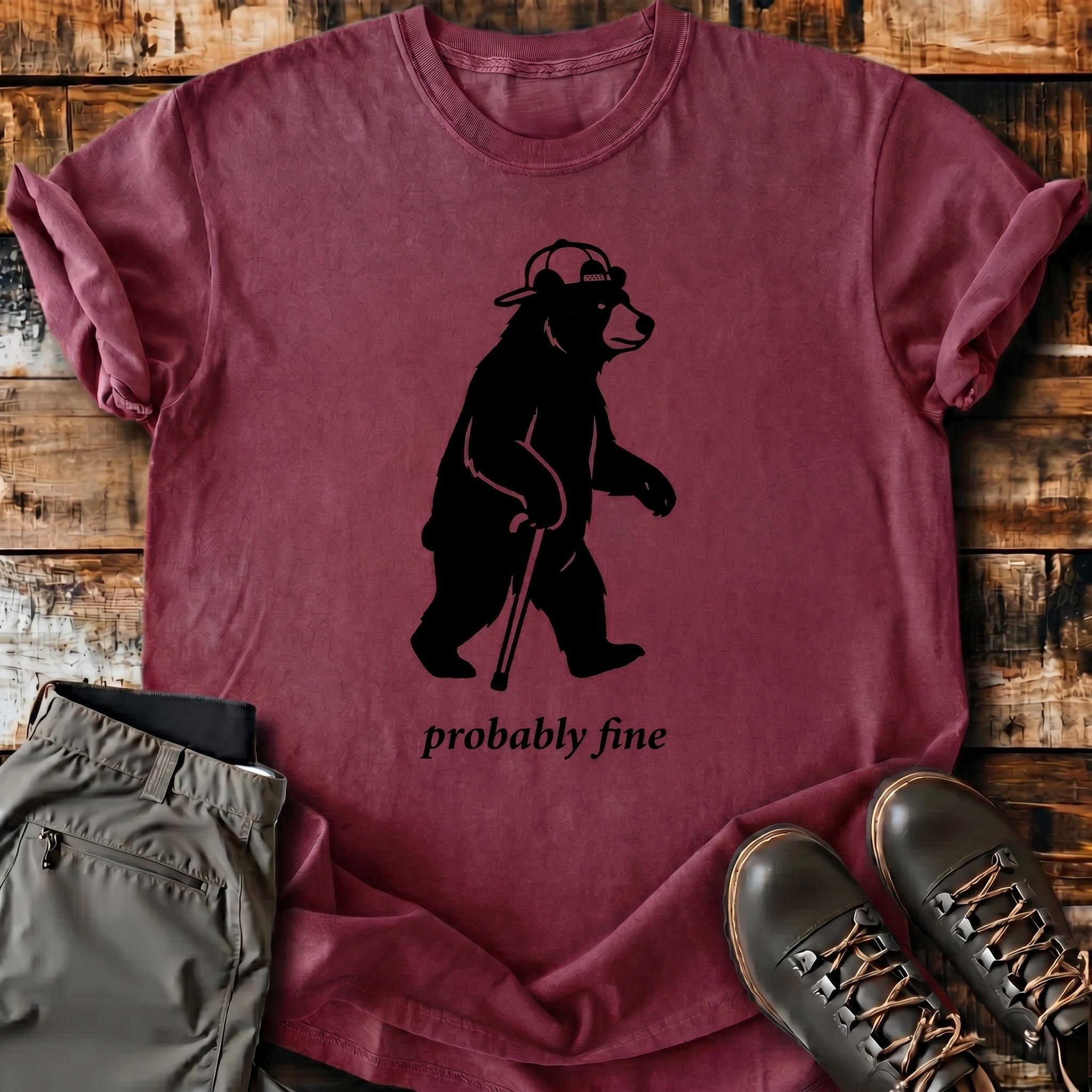 Drop Shoulder Hiking Tee | Wild Hiking Club