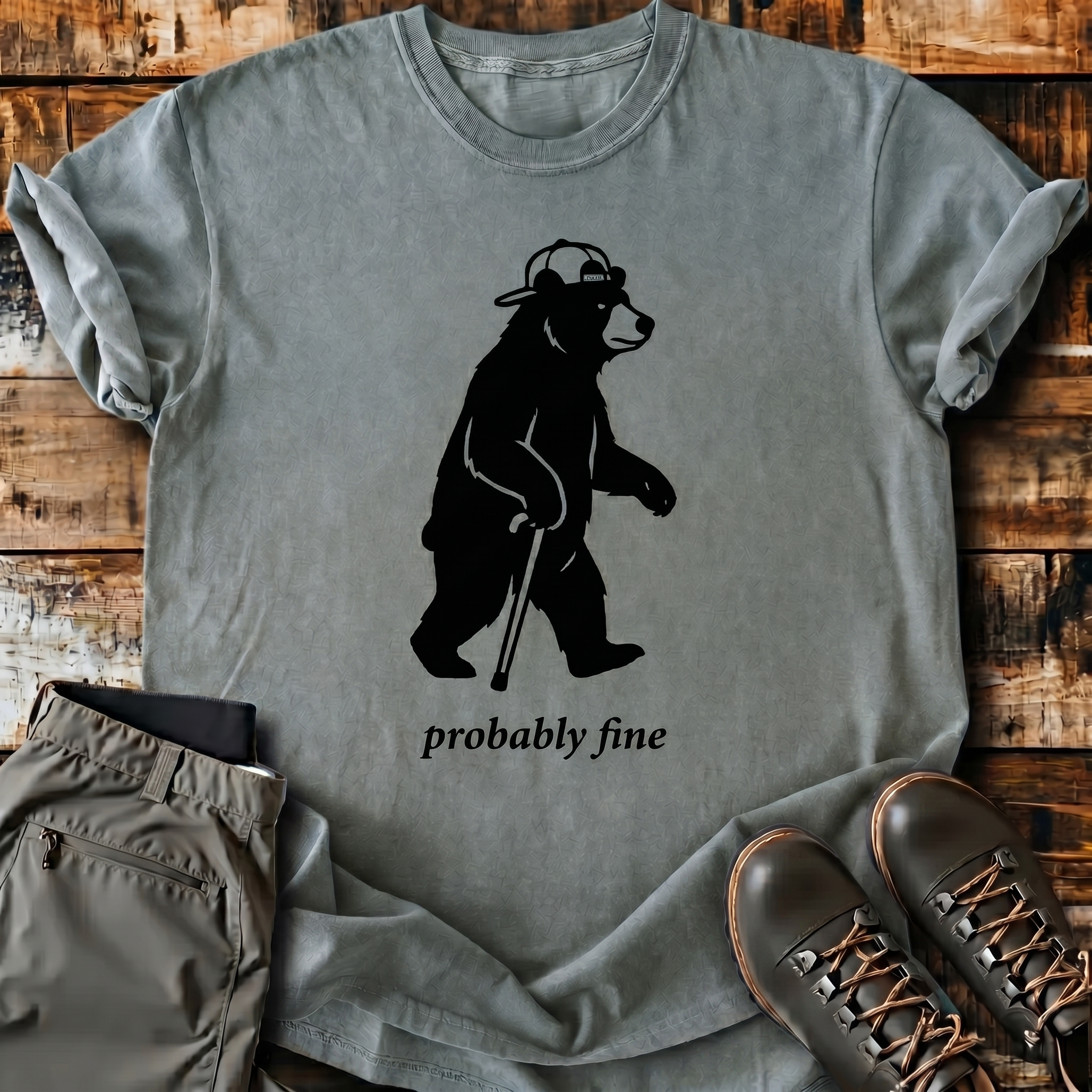 Drop Shoulder Hiking Tee | Wild Hiking Club
