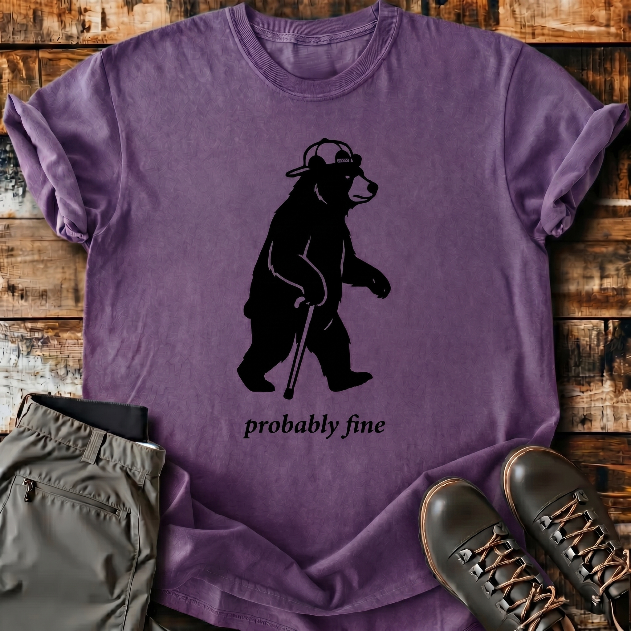 Drop Shoulder Hiking Tee | Wild Hiking Club