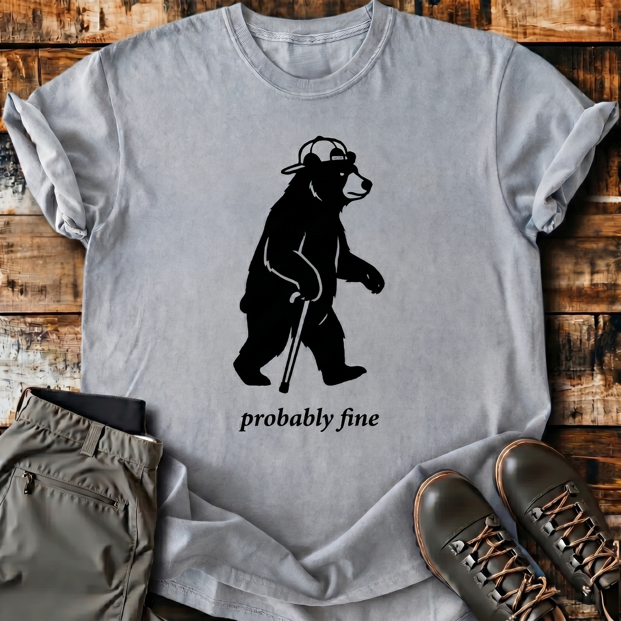 Drop Shoulder Hiking Tee | Wild Hiking Club
