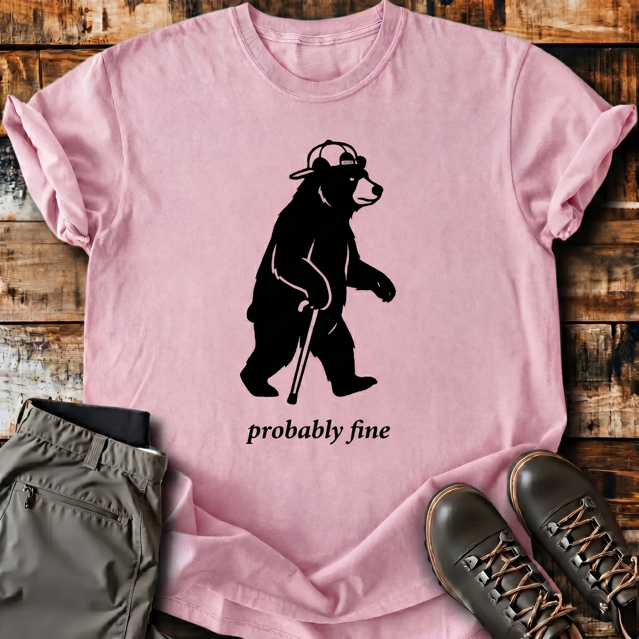 Drop Shoulder Hiking Tee | Wild Hiking Club