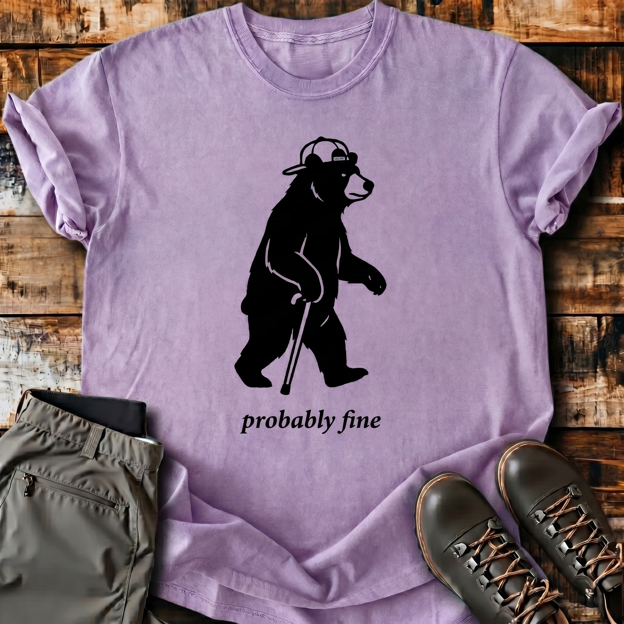 Drop Shoulder Hiking Tee | Wild Hiking Club