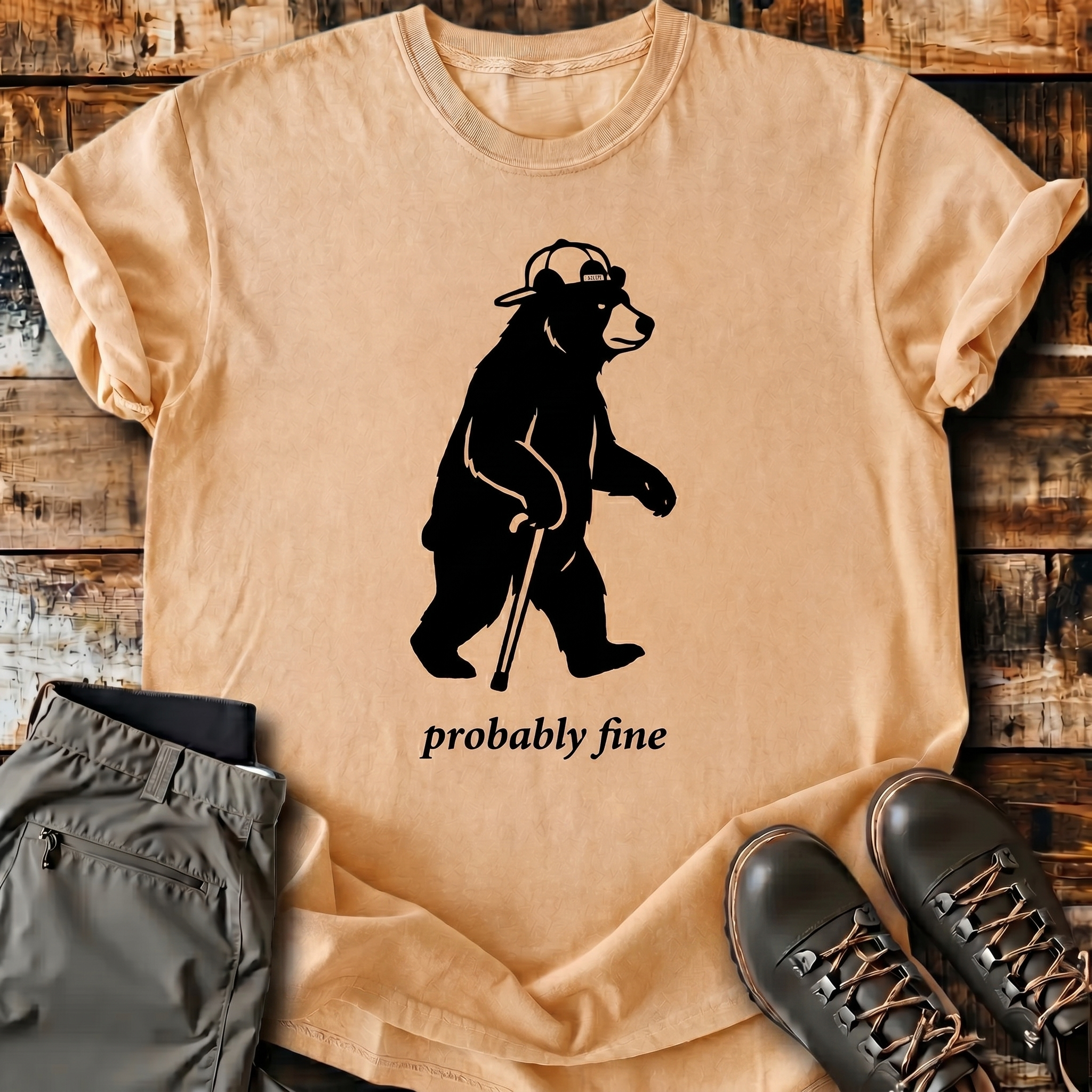 Drop Shoulder Hiking Tee | Wild Hiking Club