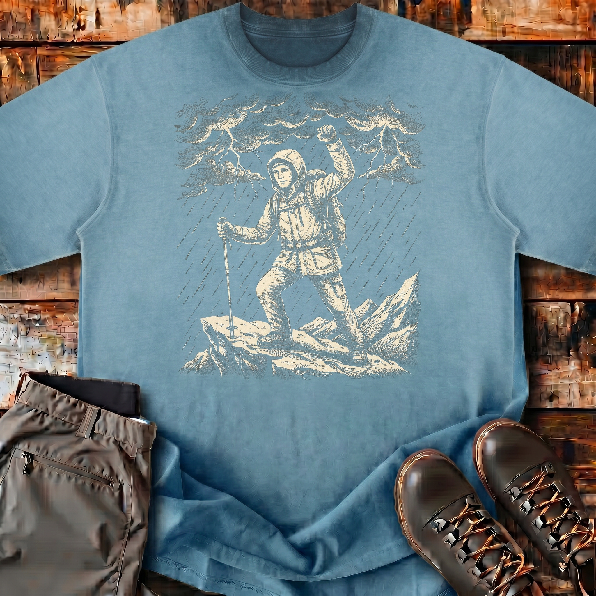 Peak Hiker Boxy Tee | Wild Hiking Club