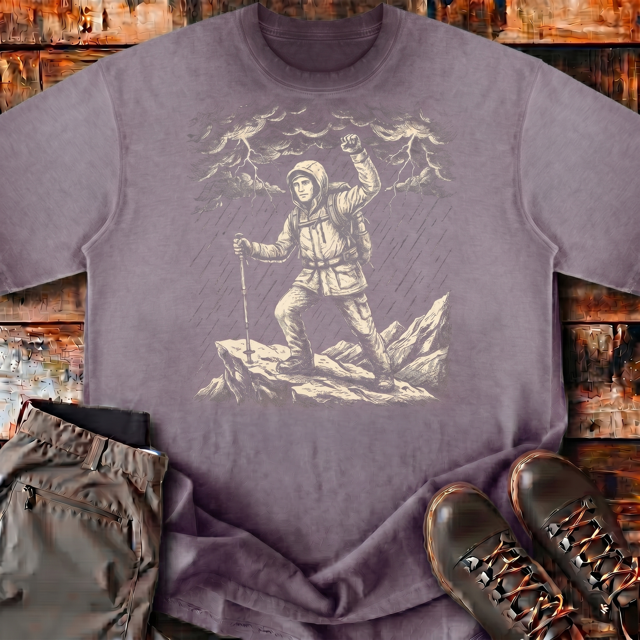 Peak Hiker Boxy Tee | Wild Hiking Club