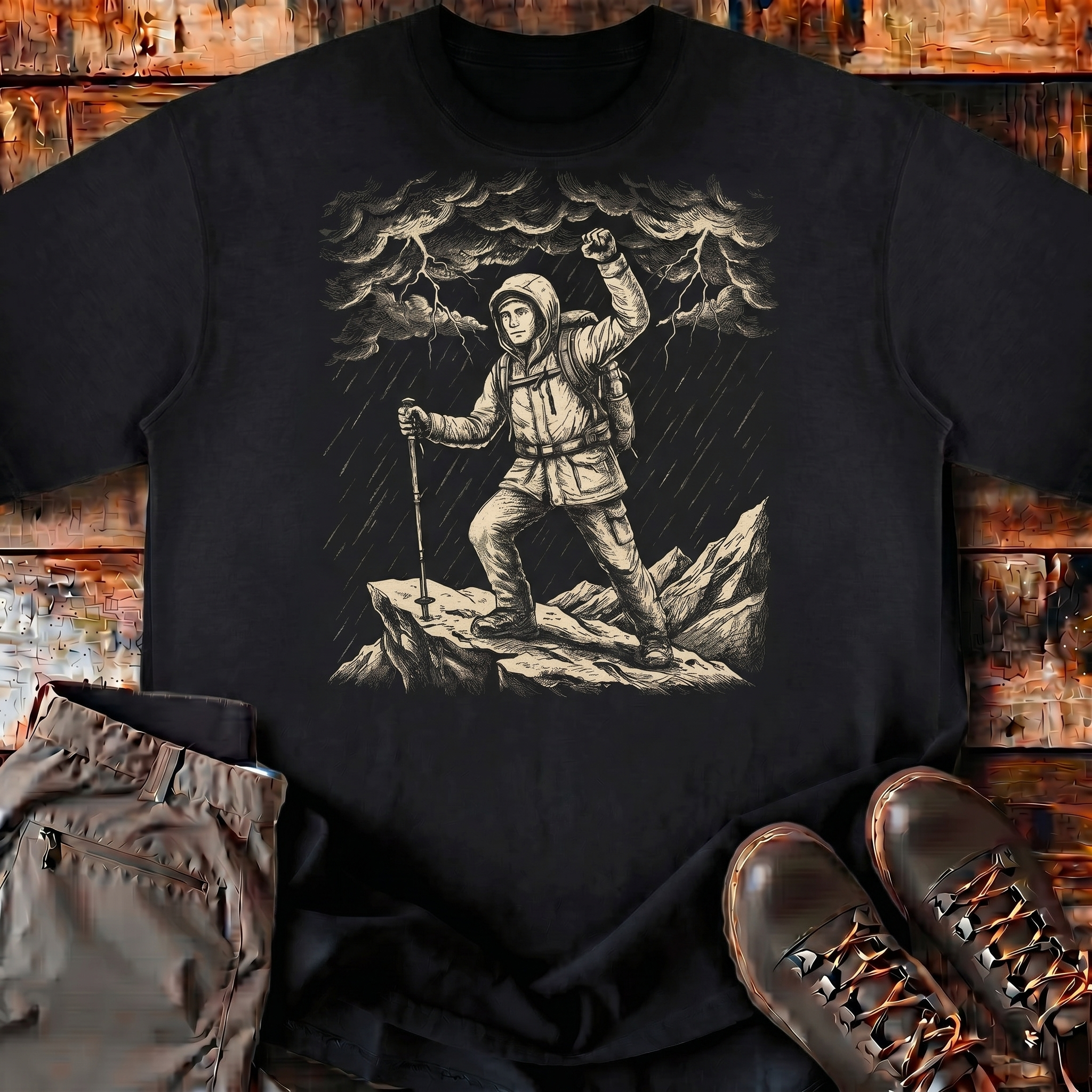 Peak Hiker Boxy Tee | Wild Hiking Club