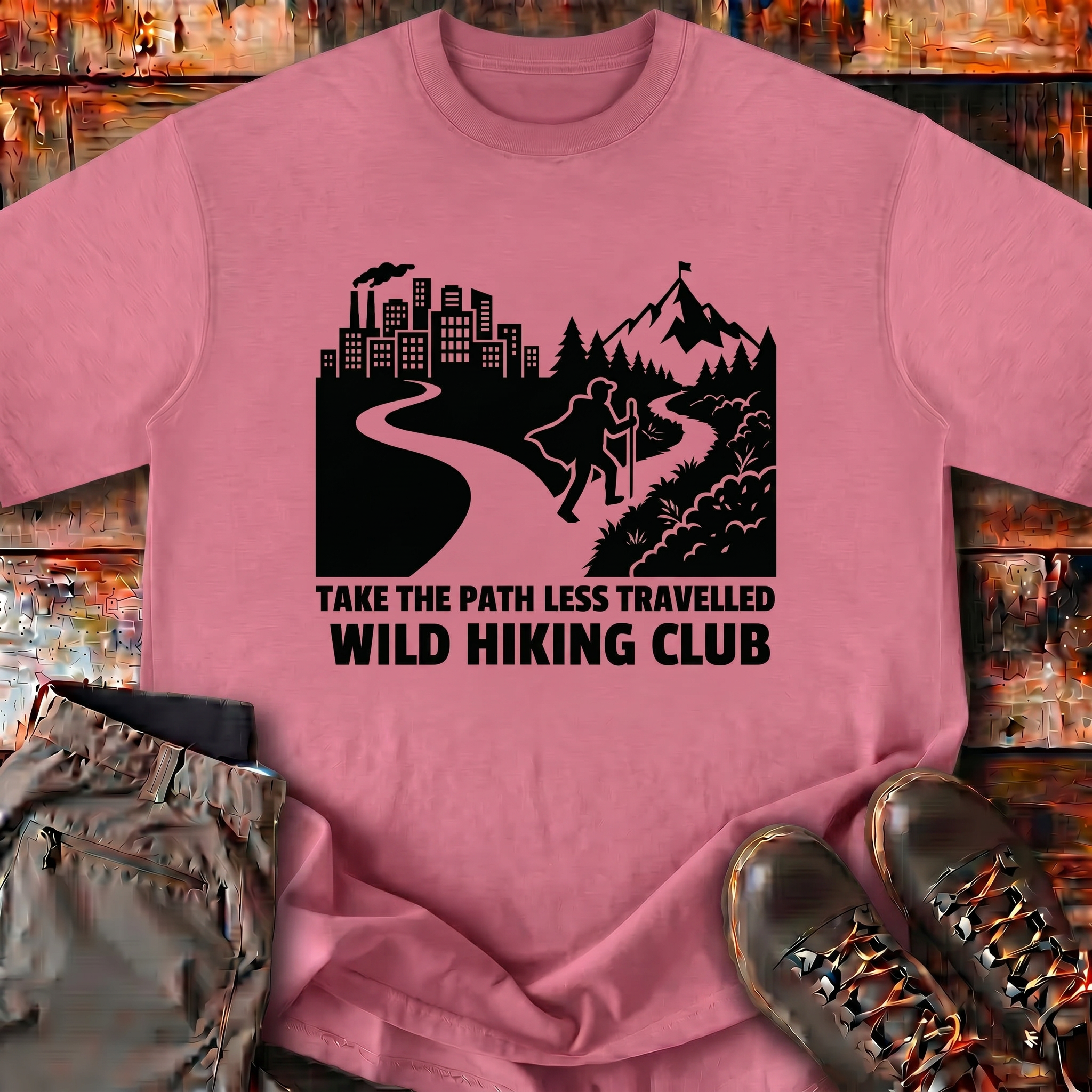 Wild Summit Boxy Tee | Wild Hiking Club