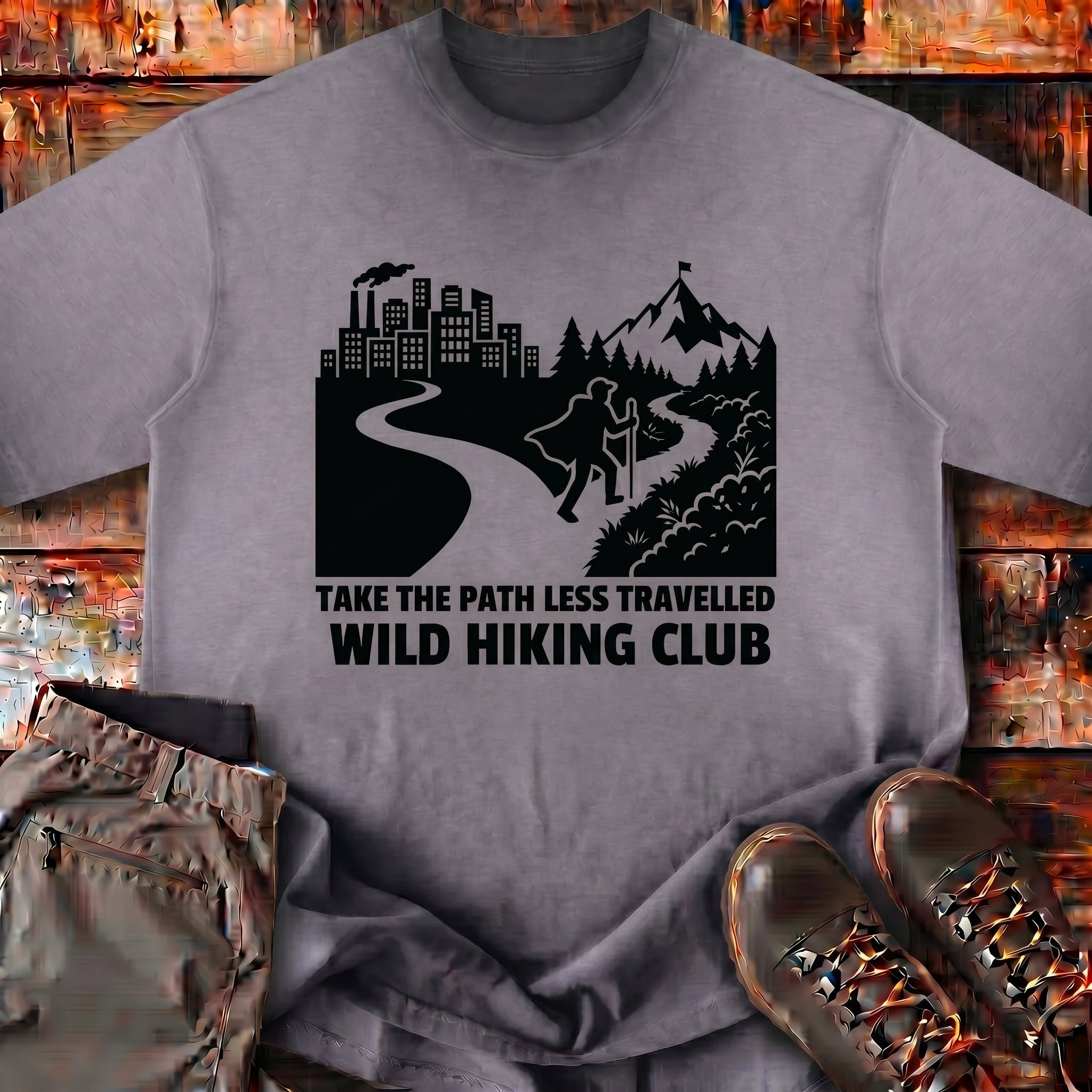 Wild Summit Boxy Tee | Wild Hiking Club