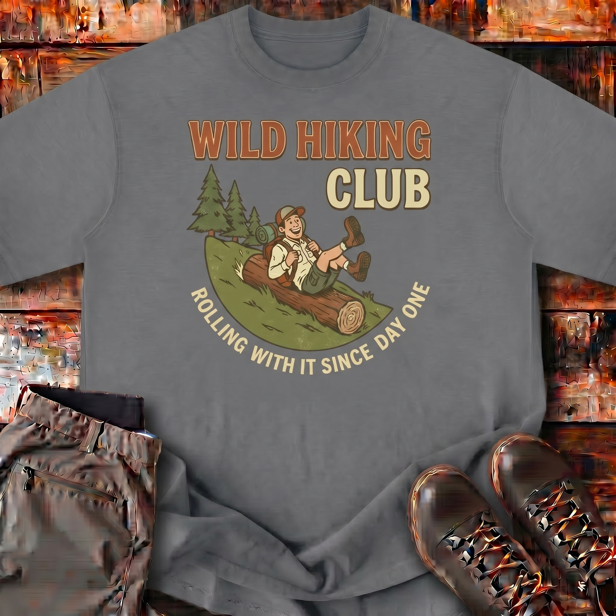 Summit Seeker Boxy Tee | Wild Hiking Club