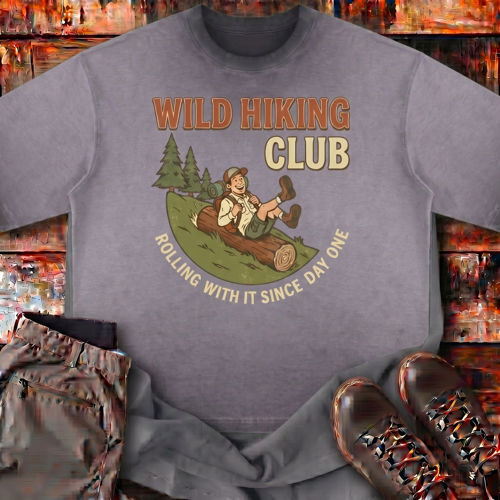 Summit Seeker Boxy Tee | Wild Hiking Club