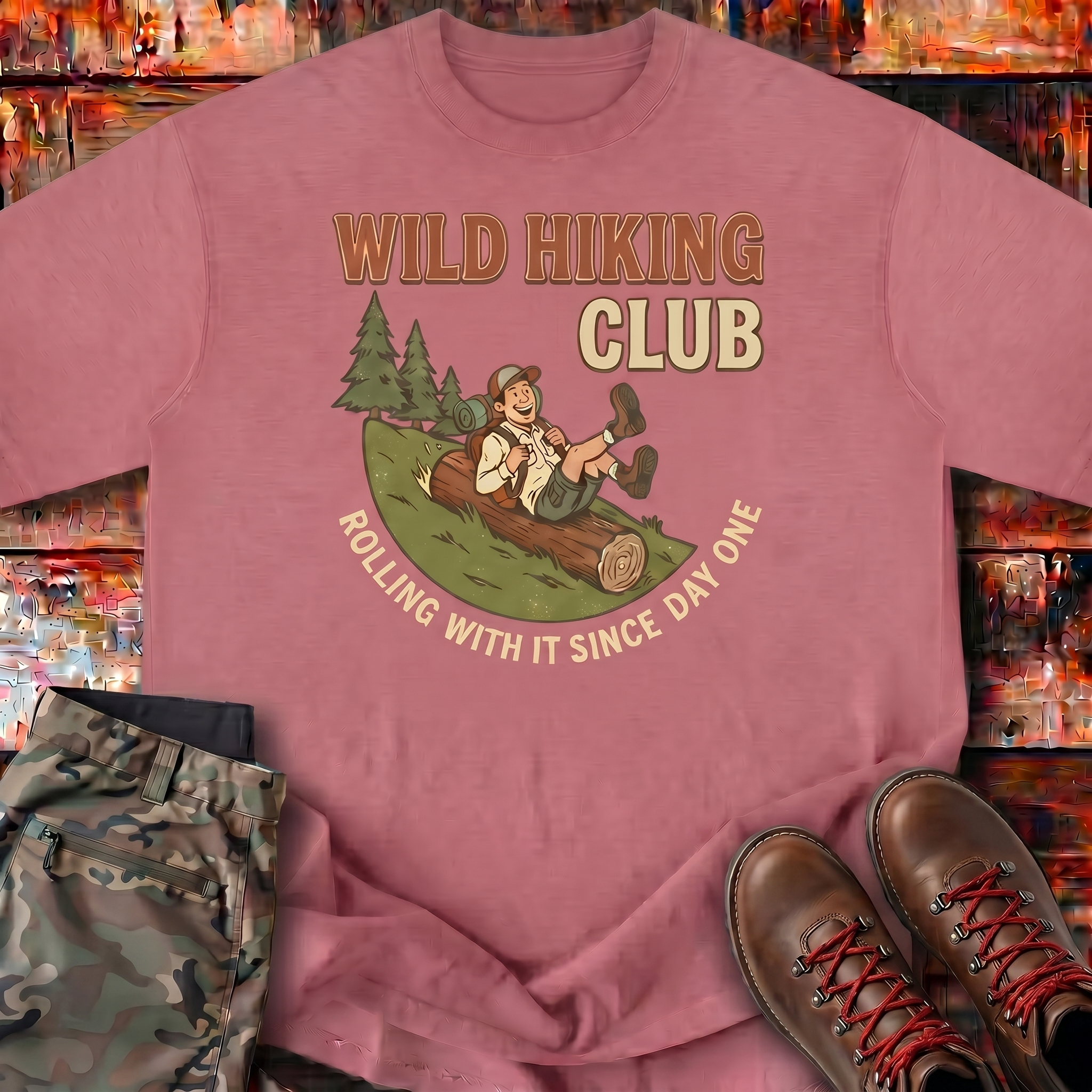 Summit Seeker Boxy Tee | Wild Hiking Club
