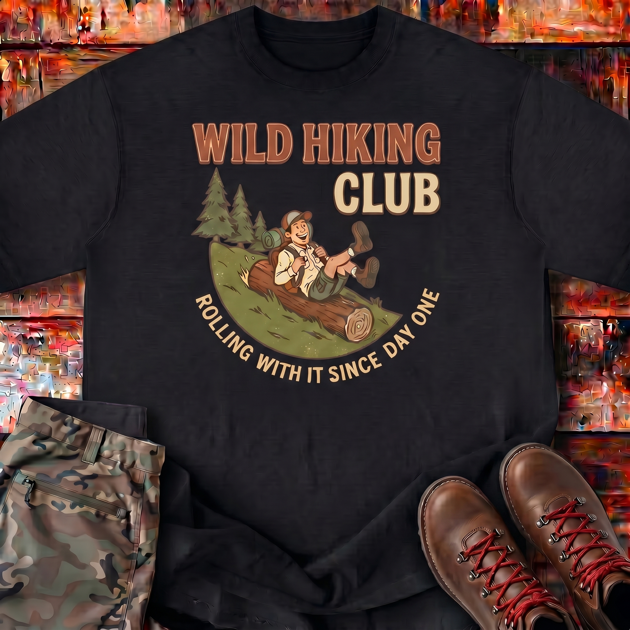 Summit Seeker Boxy Tee | Wild Hiking Club