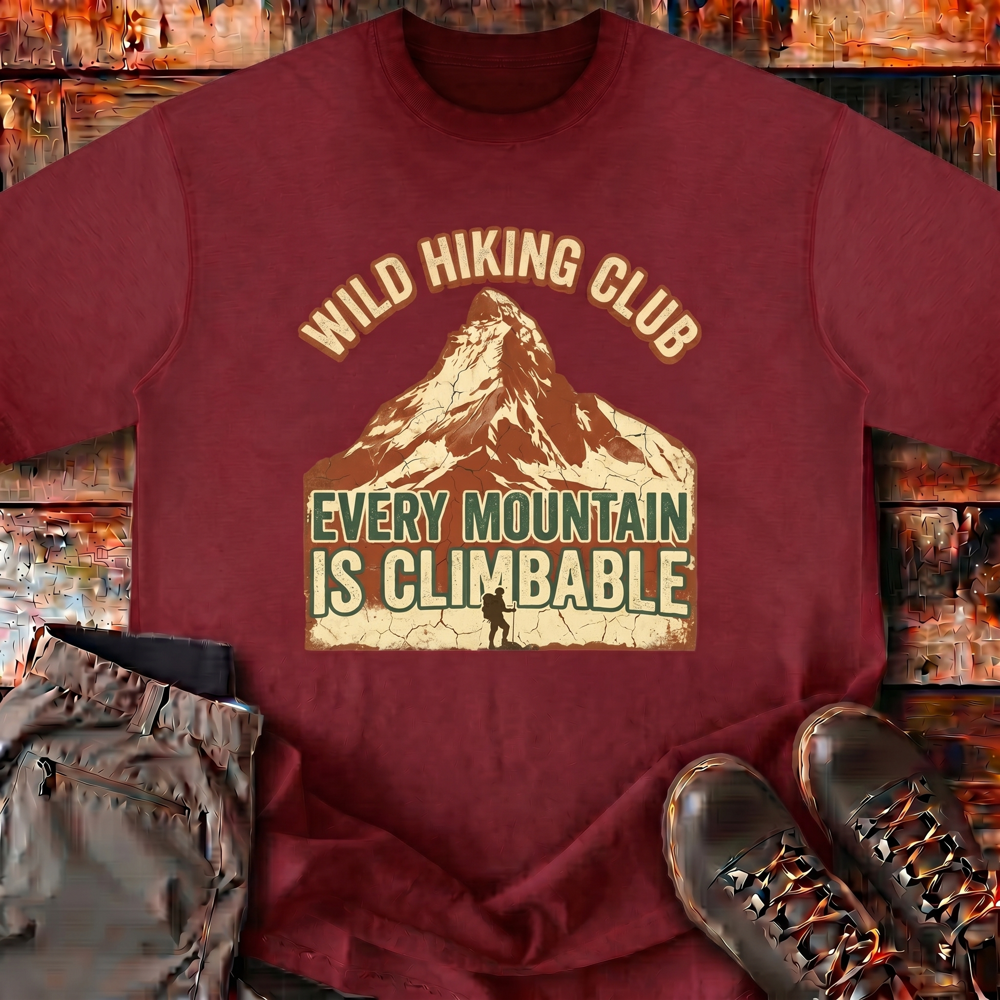 Heavyweight Outdoor Tee | Wild Hiking Club