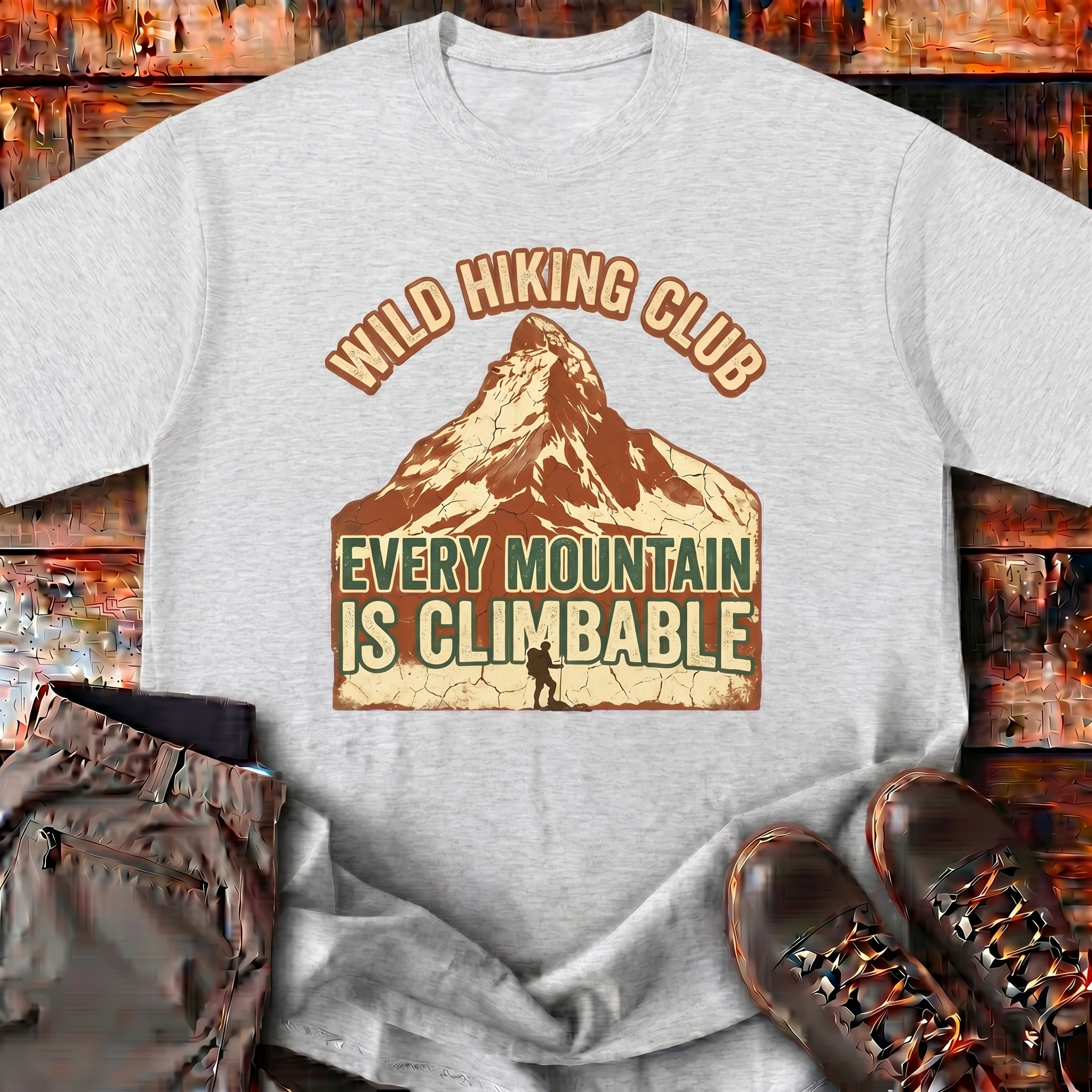Heavyweight Outdoor Tee | Wild Hiking Club