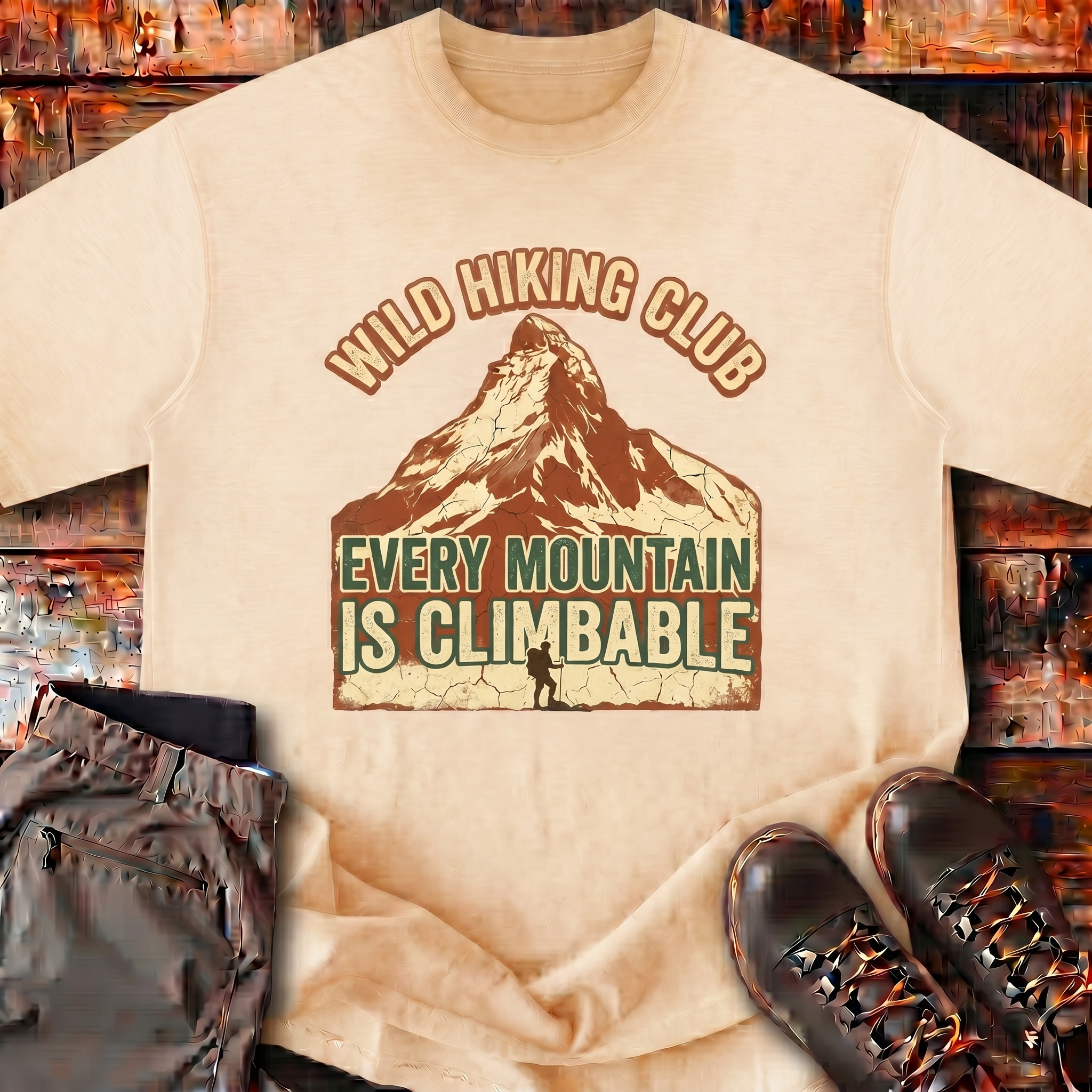 Heavyweight Outdoor Tee | Wild Hiking Club