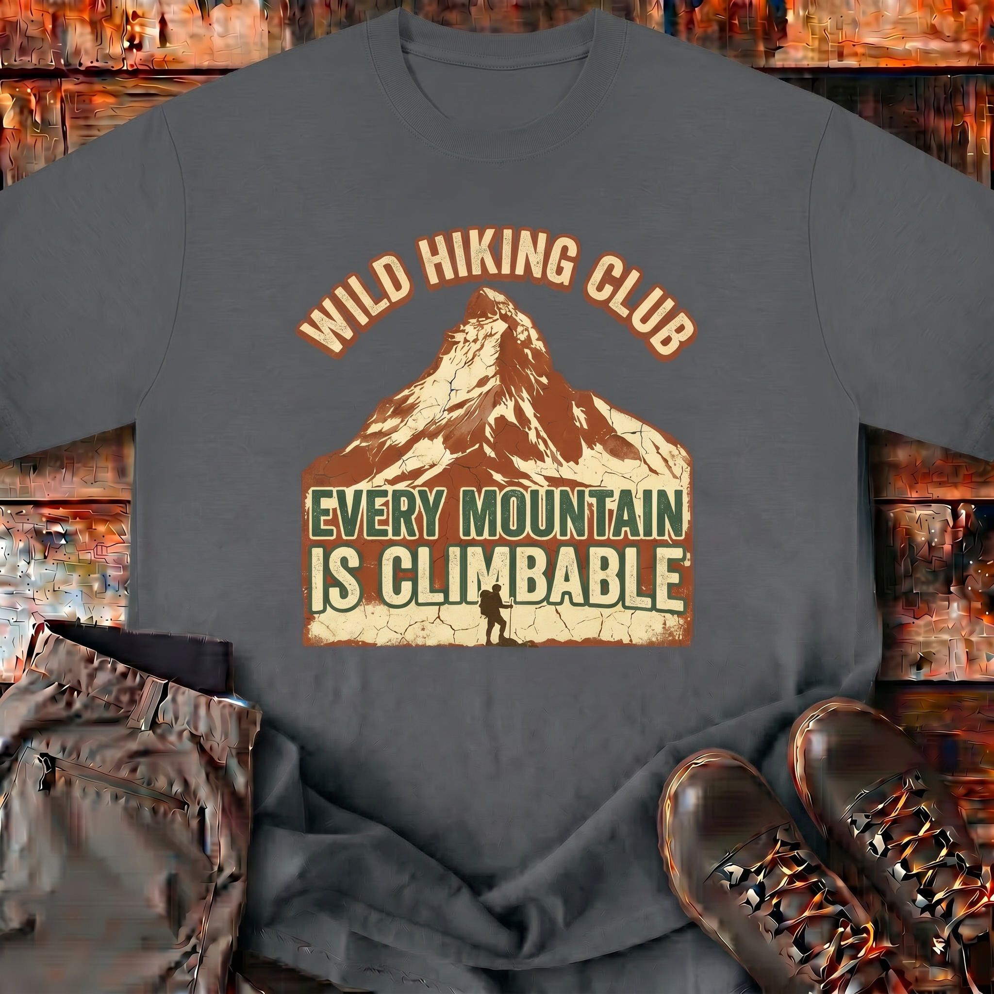 Heavyweight Outdoor Tee | Wild Hiking Club