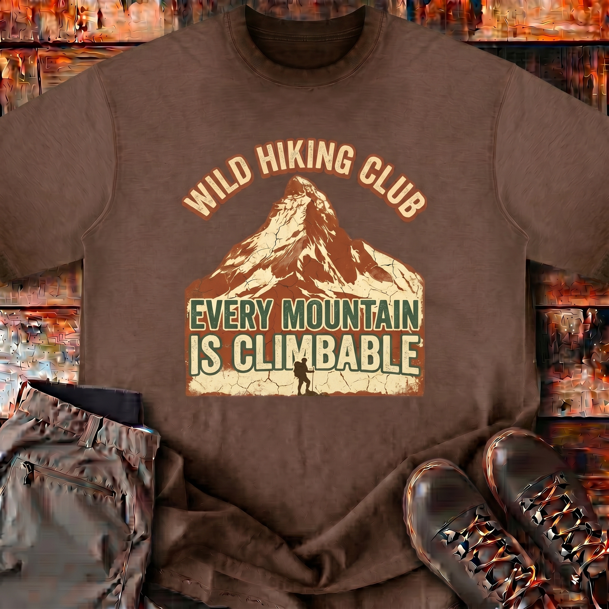 Heavyweight Outdoor Tee | Wild Hiking Club